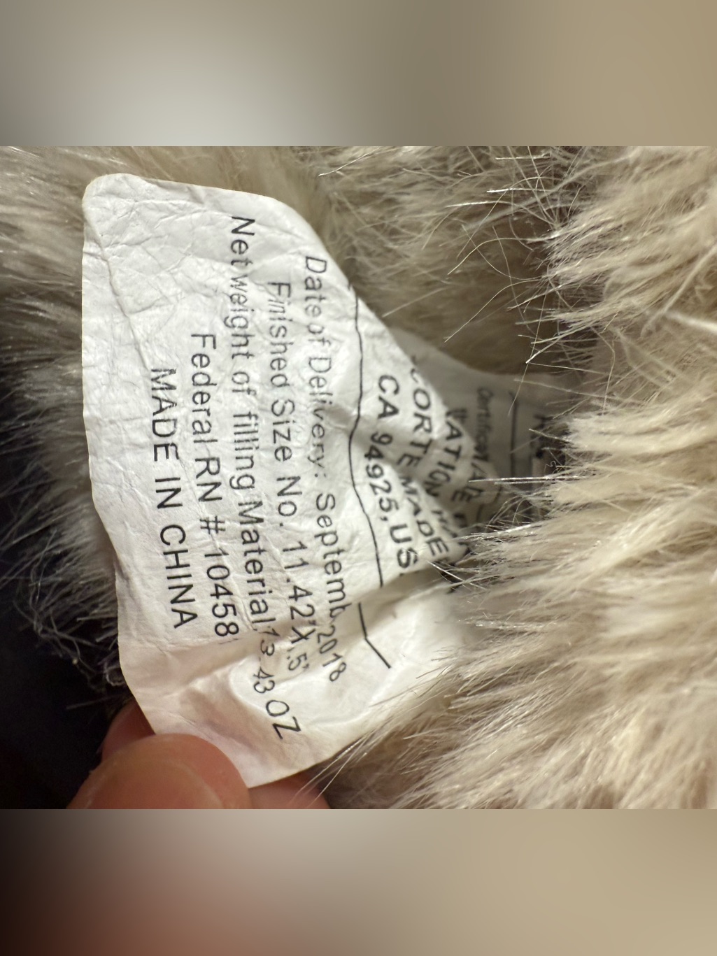 New. Rh (Restoration Hardware) Luxe Faux Fur Slippers. — image 7 of 8